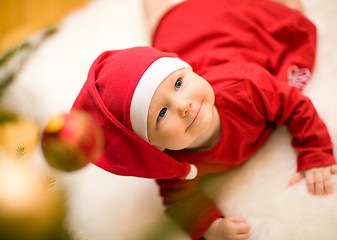 Image showing Baby Santa