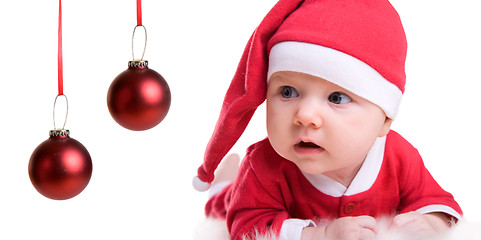 Image showing Baby Santa