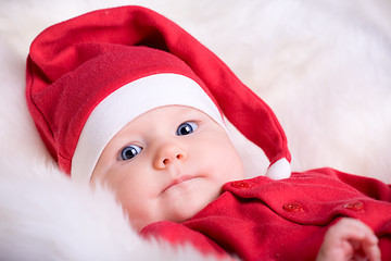 Image showing Baby Santa
