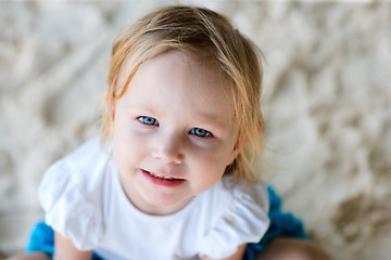 Image showing Little girl portrait