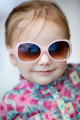 Image showing Adorable toddler girl