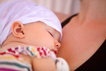 Image showing Baby sleeping