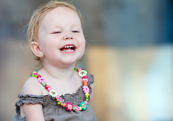 Image showing Little girl portrait