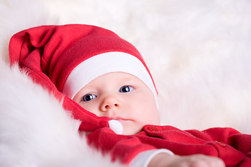 Image showing Baby Santa