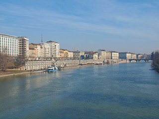 Image showing River Po, Turin, Italy