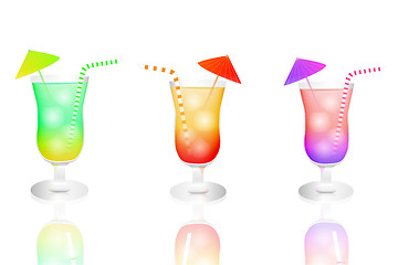 Image showing Tropical Drinks
