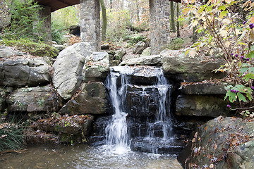 Image showing Small Waterfall