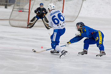 Image showing Dynamo(white) vs Zorkij(blue)