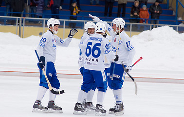 Image showing Dynamo(white) vs Zorkij(blue)