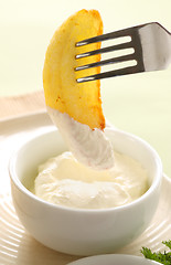 Image showing Wedge Into Sour Cream