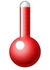 Image showing symbolic thermometer