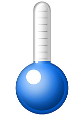 Image showing symbolic thermometer