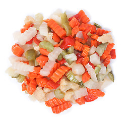 Image showing Mixed vegetables