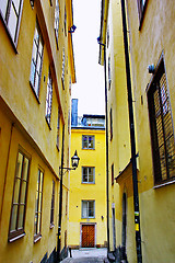 Image showing Gamla Stan,The Old Town in Stockholm