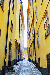 Image showing Gamla Stan,The Old Town in Stockholm, Sweden