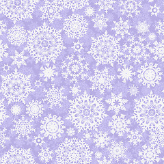 Image showing Christmas seamless pattern snowflake. EPS 8