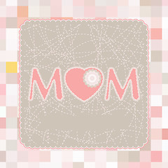 Image showing Happy Mother's Day Poster Template. EPS 8
