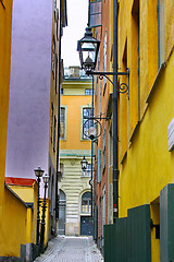 Image showing Gamla Stan,The Old Town in Stockholm, Sweden 