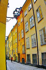 Image showing Gamla Stan,The Old Town in Stockholm, Sweden 