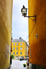 Image showing Gamla Stan,The Old Town in Stockholm, Sweden 