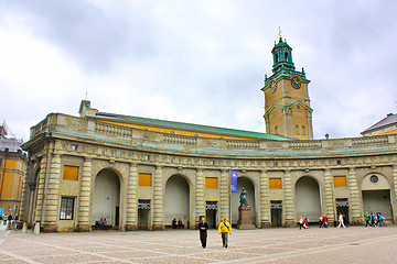 Image showing The courtyard of the Royal Palace