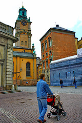 Image showing Storkyrkan Church at the Gamla Stan in Stockholm