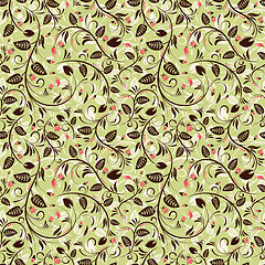 Image showing Flower seamless pattern