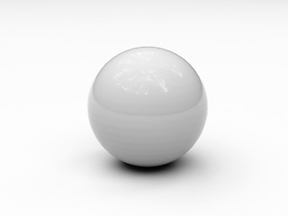 Image showing white ball