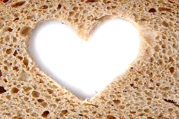 Image showing nice bread heart