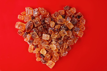 Image showing nice sugar heart