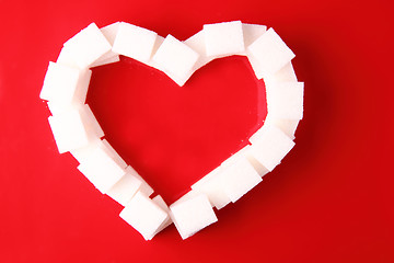 Image showing nice sugar heart