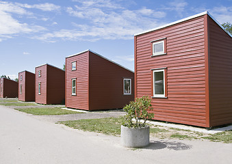 Image showing Camping houses