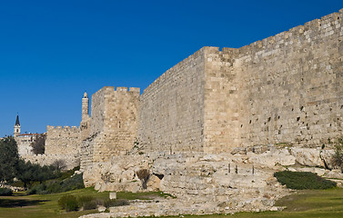 Image showing Jerusalem wall