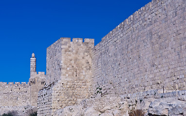 Image showing Jerusalem wall