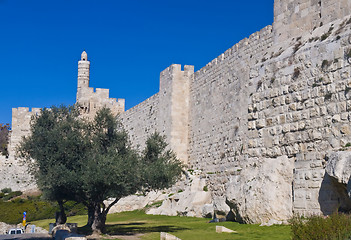 Image showing Jerusalem wall