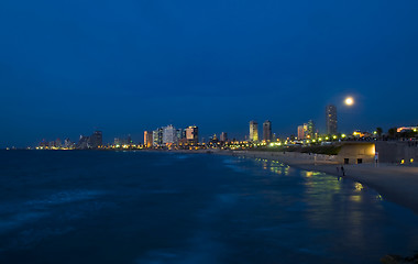 Image showing Tel aviv seascape 