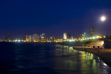 Image showing Tel aviv seascape 