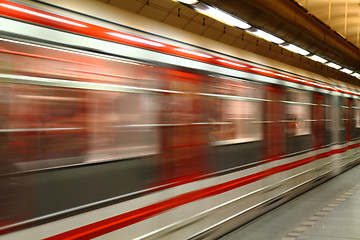 Image showing subway in Prague
