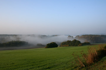 Image showing Foggy landscape