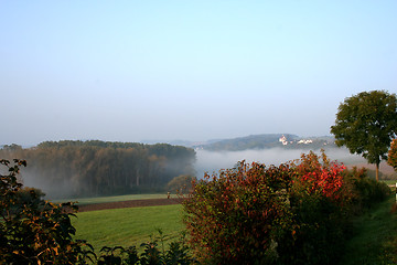 Image showing Foggy landscape