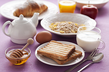 Image showing Breakfast