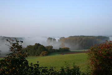 Image showing Foggy landscape