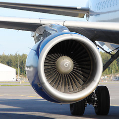 Image showing Plane Engine