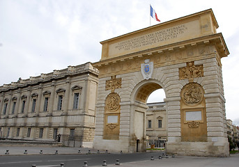 Image showing Arc de Triomphe, Montpellier