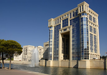 Image showing Antigone, Hotel de Region, Montpellier