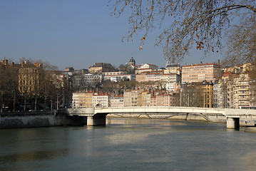 Image showing Lyon cityscape