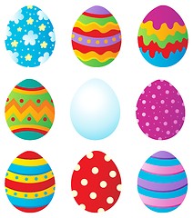 Image showing Easter eggs collection 1