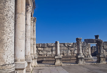 Image showing Capernaum synagogue