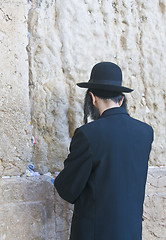 Image showing Prayer in The Western wall