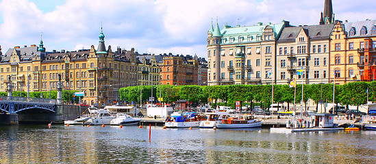 Image showing Panorama of Stockholm